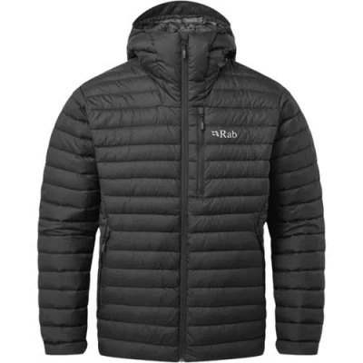 Rab Microlight Alpine Down Jacket In Black