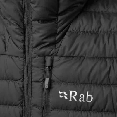 Rab Microlight Alpine Down Jacket In Black