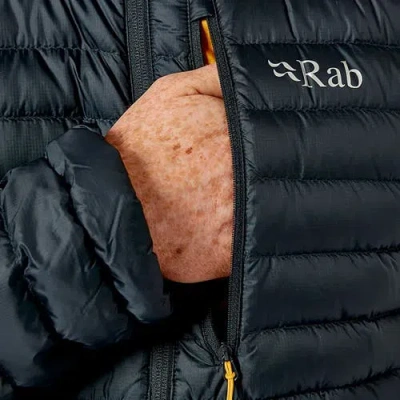 Rab Microlight Alpine Down Jacket In Blue