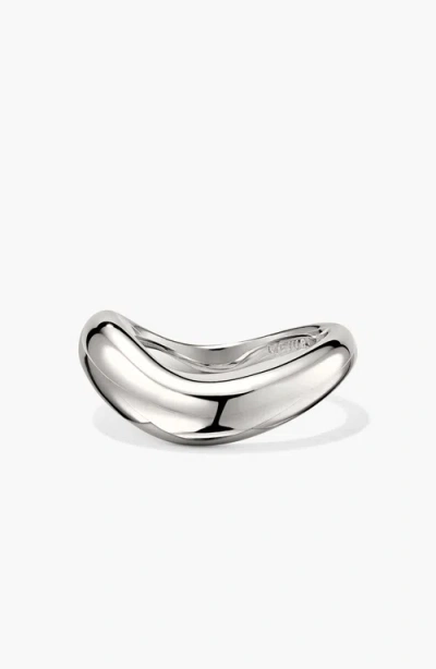 Mejuri Dôme Figure Ring In White