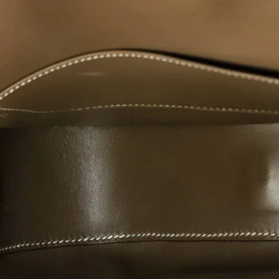 Pre-owned Hermes  Hermes Della Cavalleria Elan Shoulder Bag Tadelakt In Neutral