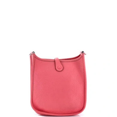 Pre-owned Hermes  Hermes Evelyne Bag Gen Iii Clemence Tpm In Brown