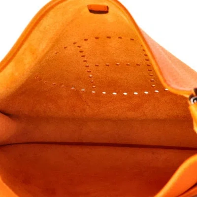 Pre-owned Hermes  Hermes Evelyne Bag Gen Iii Clemence Pm In Gray