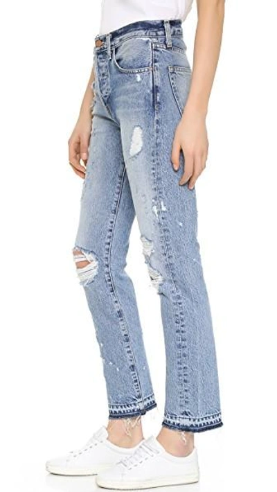 Shop Ayr The Form Jeans In Igloo