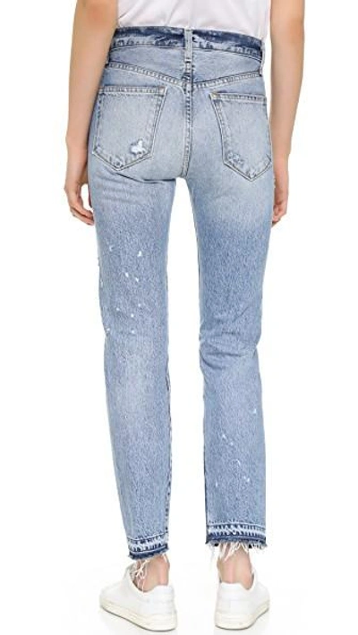 Shop Ayr The Form Jeans In Igloo