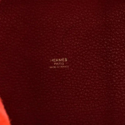 Pre-owned Hermes  Hermes Picotin Lock Bag Clemence Pm In Red