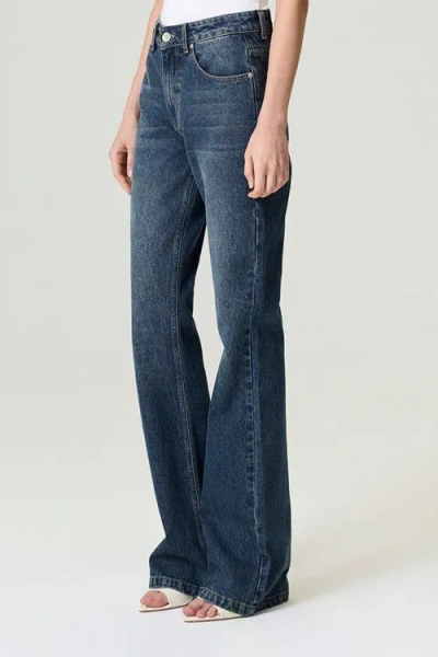 Nocturne Flare Jean Pants In Blue