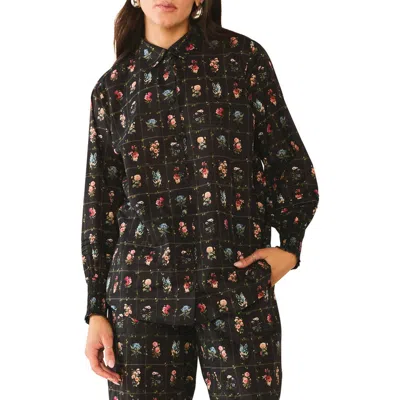 Eddy Katie Button Down In Brown