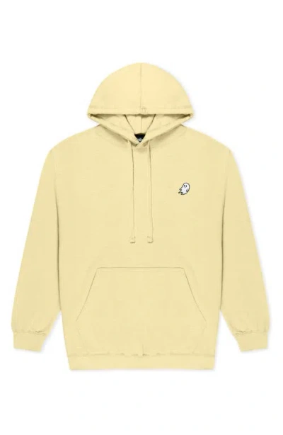 Dalix Mens Ghost Midweight Hooded Sweatshirt In Yellow