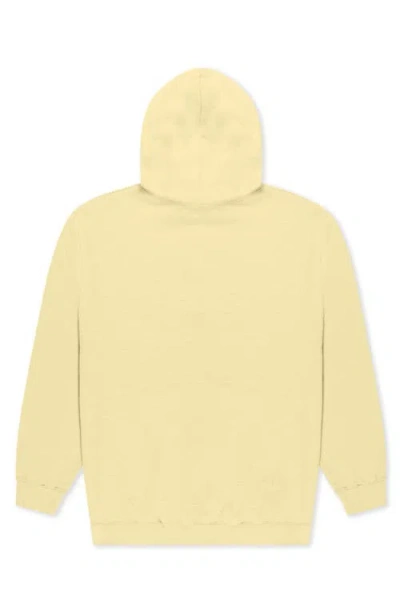Dalix Mens Ghost Midweight Hooded Sweatshirt In Yellow