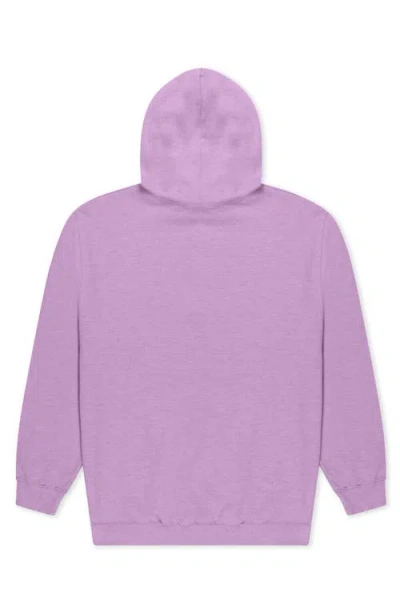 Dalix Mens Ghost Midweight Hooded Sweatshirt In Purple
