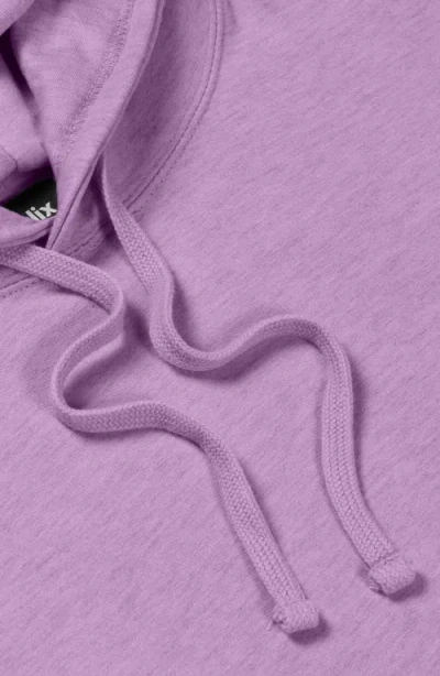 Dalix Mens Ghost Midweight Hooded Sweatshirt In Purple