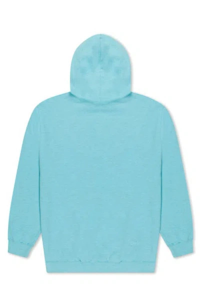 Dalix Mens Ghost Midweight Hooded Sweatshirt In Blue