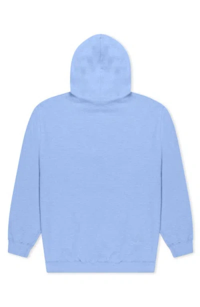 Dalix Mens Ghost Midweight Hooded Sweatshirt In Blue