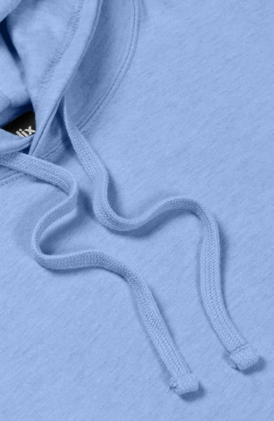 Dalix Mens Ghost Midweight Hooded Sweatshirt In Blue