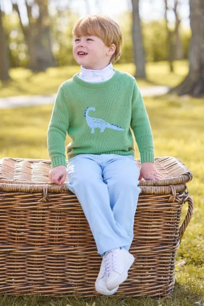 Little English Kids' Intarsia Sweater In Green