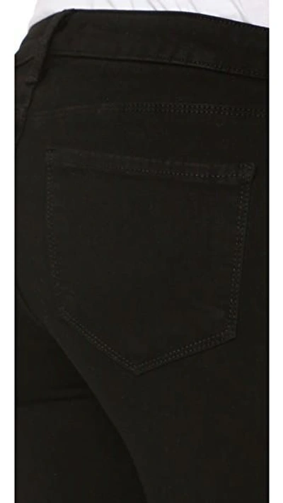 Shop L Agence Chantal Skinny Jeans In Noir