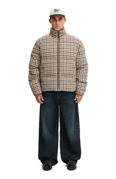 Cotton On Puffer Jacket In Multi