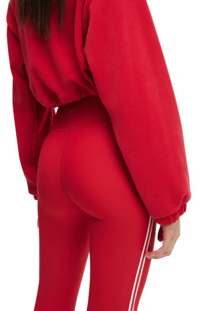 Cotton On Body Active Fleece Lined Flare In Red