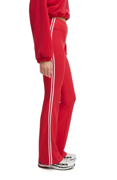 Cotton On Body Active Fleece Lined Flare In Red