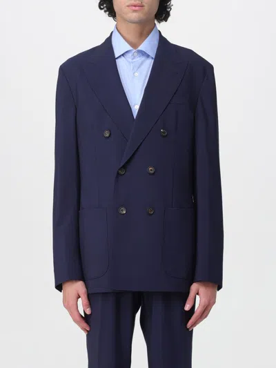 Eleventy Blazer  Men Color Blue In Blue