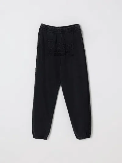 Diesel Pants  Kids Color Black In Black