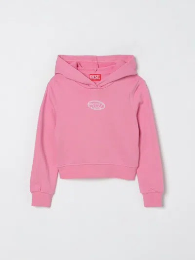 Diesel Sweater  Kids Color Fuchsia In Pink