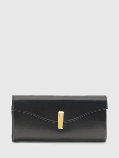 Giuseppe Zanotti Flutie Clutch Bag In Black