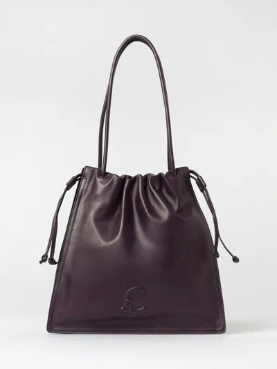Coccinelle Tote Bag  Woman Color Plum In Purple