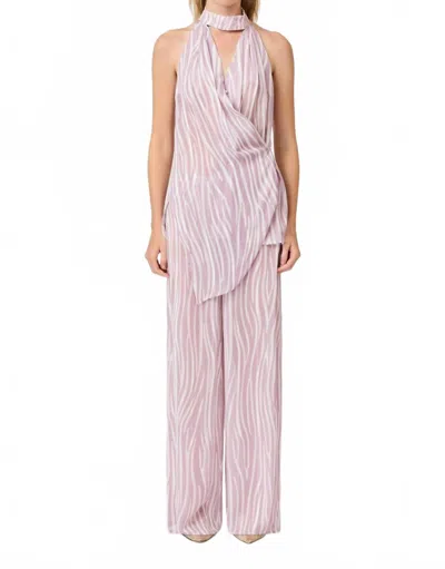 Curaae Zuri Top In Lilac In Pink