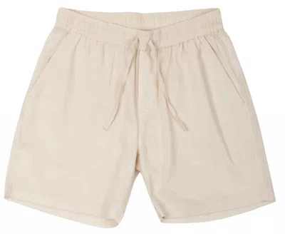 Flomotion Men's Resort Short In Cream In Gold