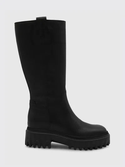 Hogan Boots  Woman Color Black In Black