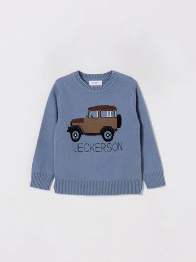 Jeckerson Sweater  Kids Color Gnawed Blue In Blue