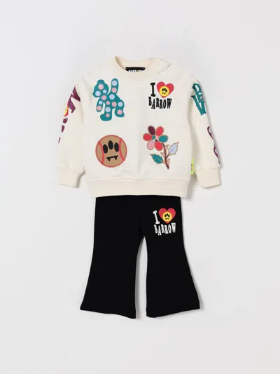 Barrow Jumpsuit  Kids Kids Color Yellow Cream In Gray