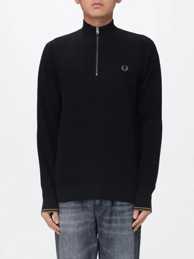 Fred Perry Sweatshirt  Men Color Black 1 In Black