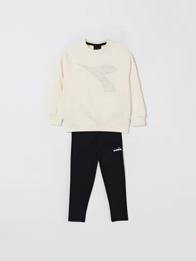Diadora Co-ord  Kids Color Cream In Neutral