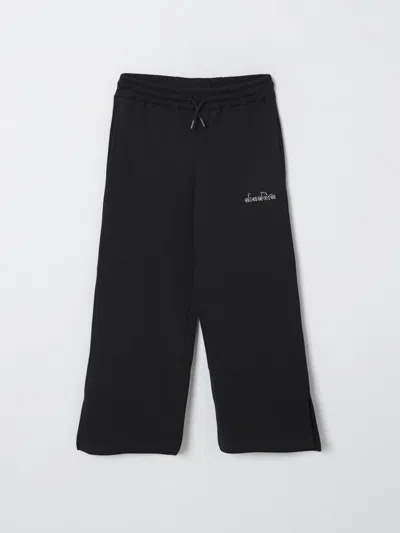 Diadora Pants  Kids Color Black In Black