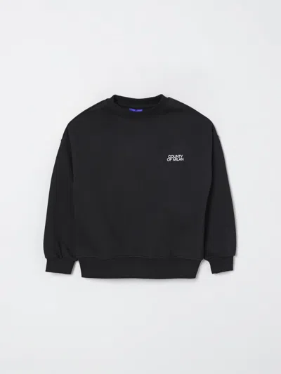 Marcelo Burlon County Of Milan Sweater  Kids Color Black In Blue