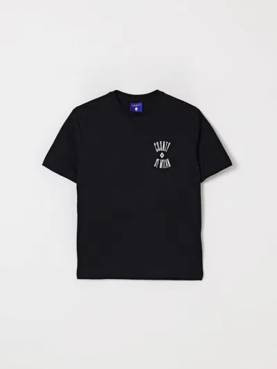 Marcelo Burlon County Of Milan T-shirt County Of Milan Kids Color Black In Black