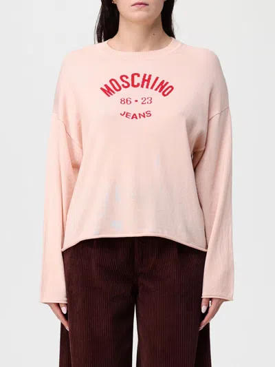 Moschino Sweater  Jeans Woman Color Pink In Pink