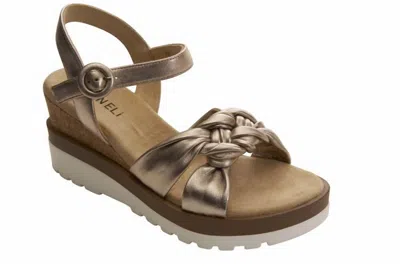 Vaneli Women's Clew Wedge Sandals In Shell Mercury In Multi