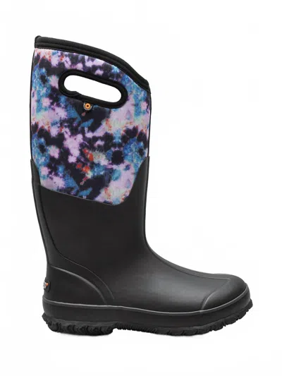 Bogs Women's Classic Tall Cosmos In Black In Multi