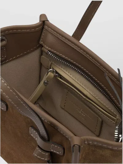 Gianni Chiarini Top Handle And Adjustable Strap Shoulder Bag In Brown