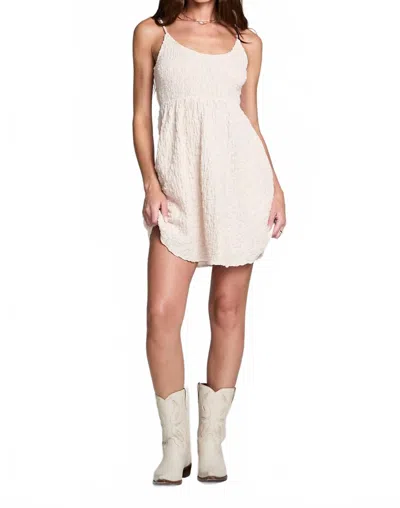Saltwater Luxe Jazmin Tank Mini Dress In Salt In White