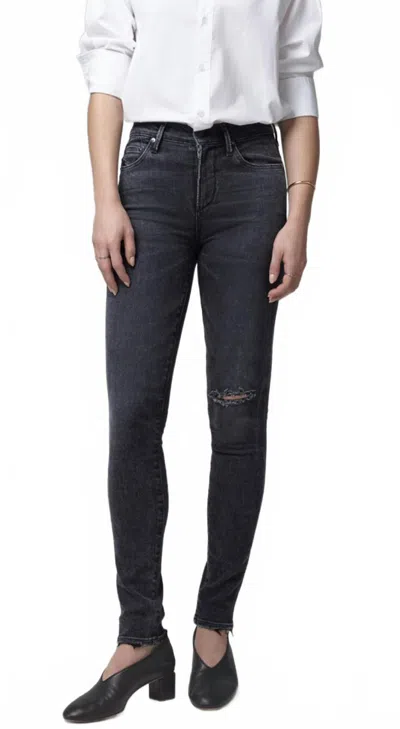 Citizen Of Humanity Rocket Pant In Black In Blue