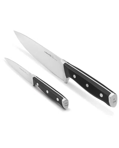 Calphalon Classic Antimicrobial 2pc Cutlery Set In Black