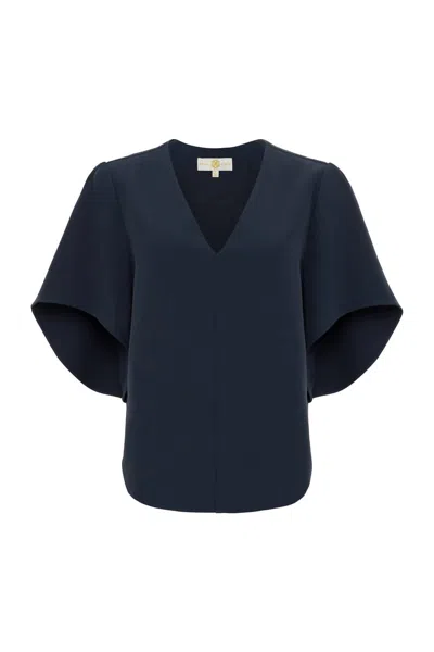 Anna Cate Women's New Nina Top In Navy In Multi