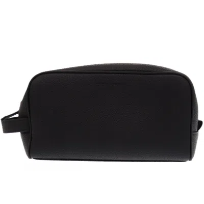 Pre-owned Bonaventura Leather Pouch () In Black