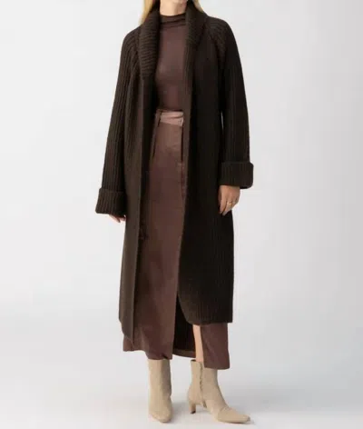 Sanctuary All I Need Cardi In Coffee In Multi