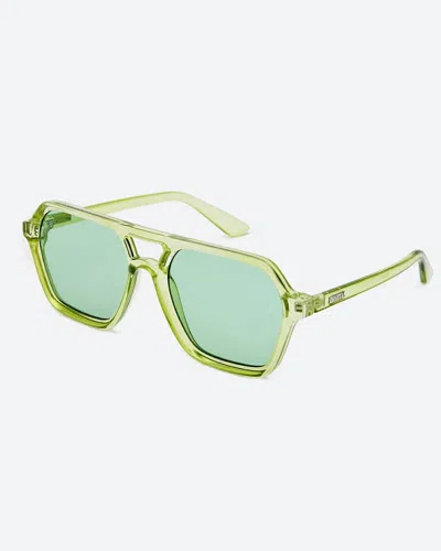 Orbital Women's Le Mans Sunglasses In Clear Green Green In Green